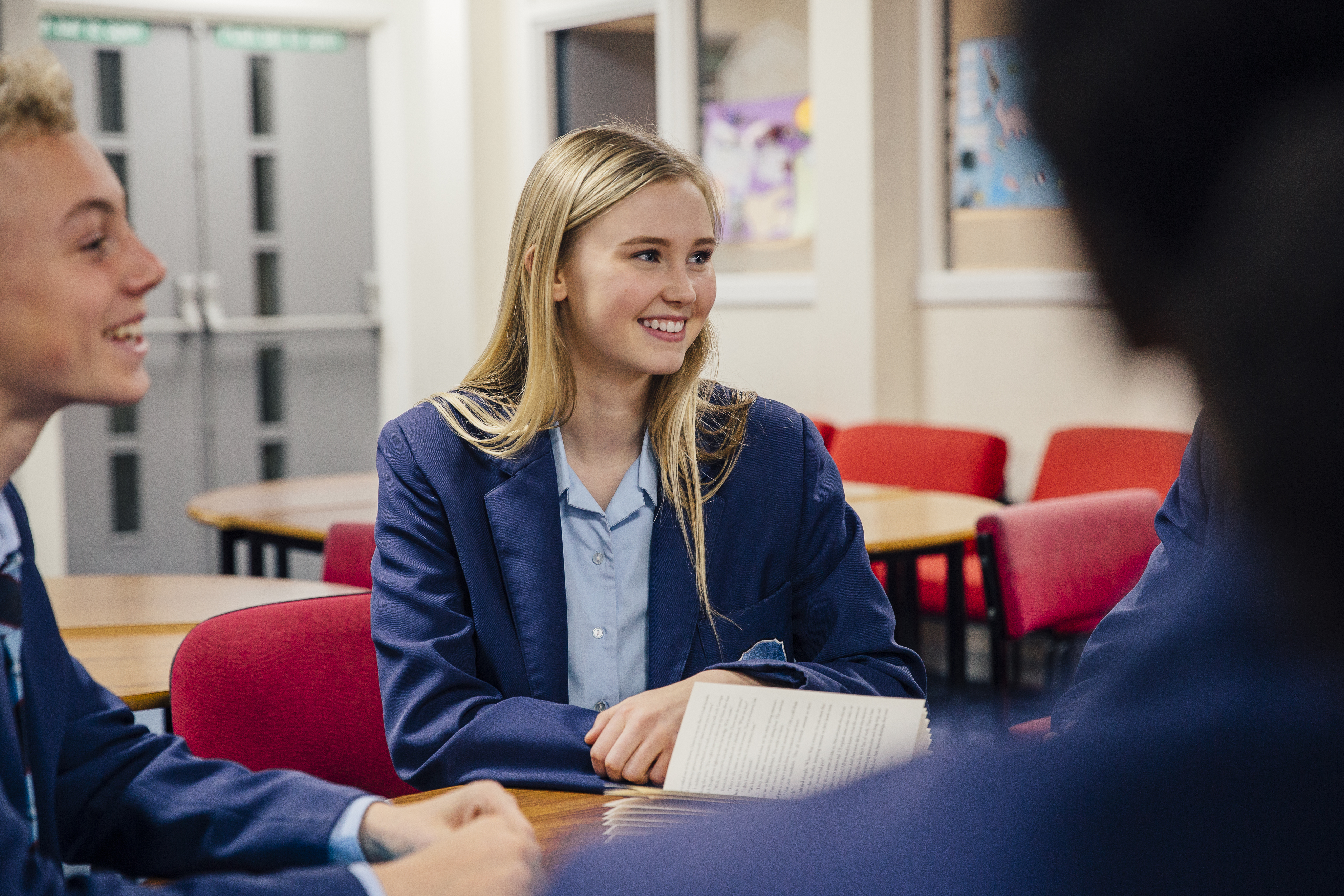 Secondary school pupil 