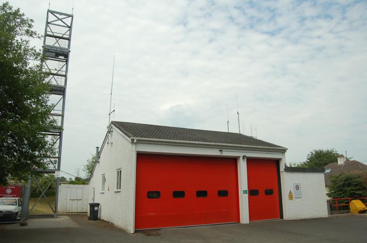 The outside of Buckfastleigh Fire Station