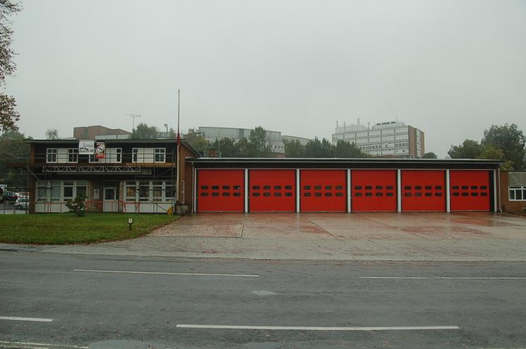 The outside of Torquay Fire Station
