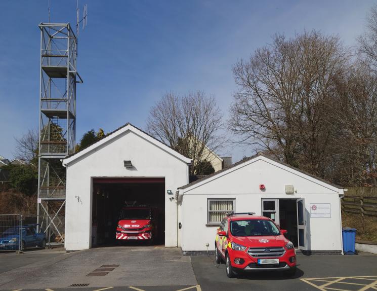 Moretonhampstead fire station